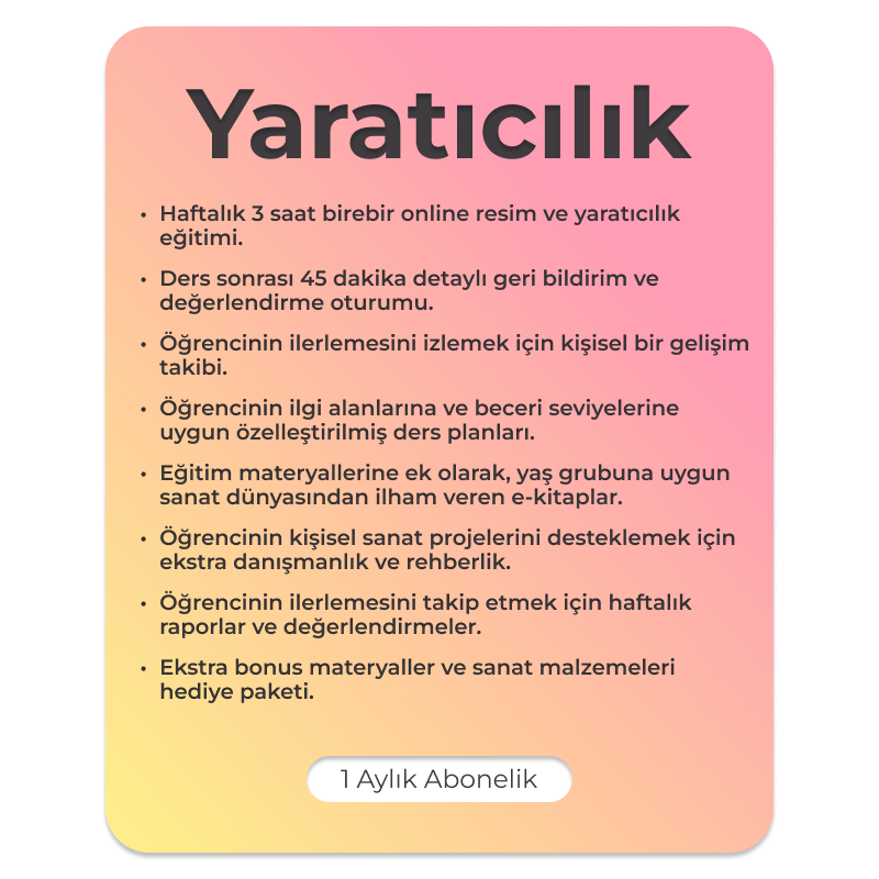 Yaratıcılık Paketi